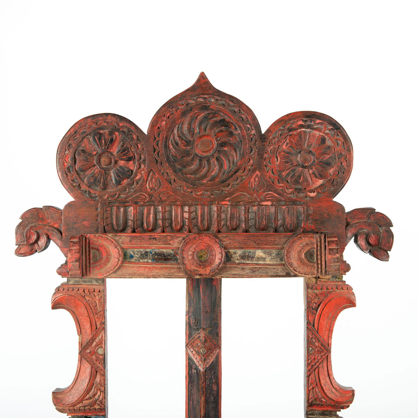 18TH CENTURY THAI WOODEN ARCHITECTURAL DECOR - Image 2 of 7