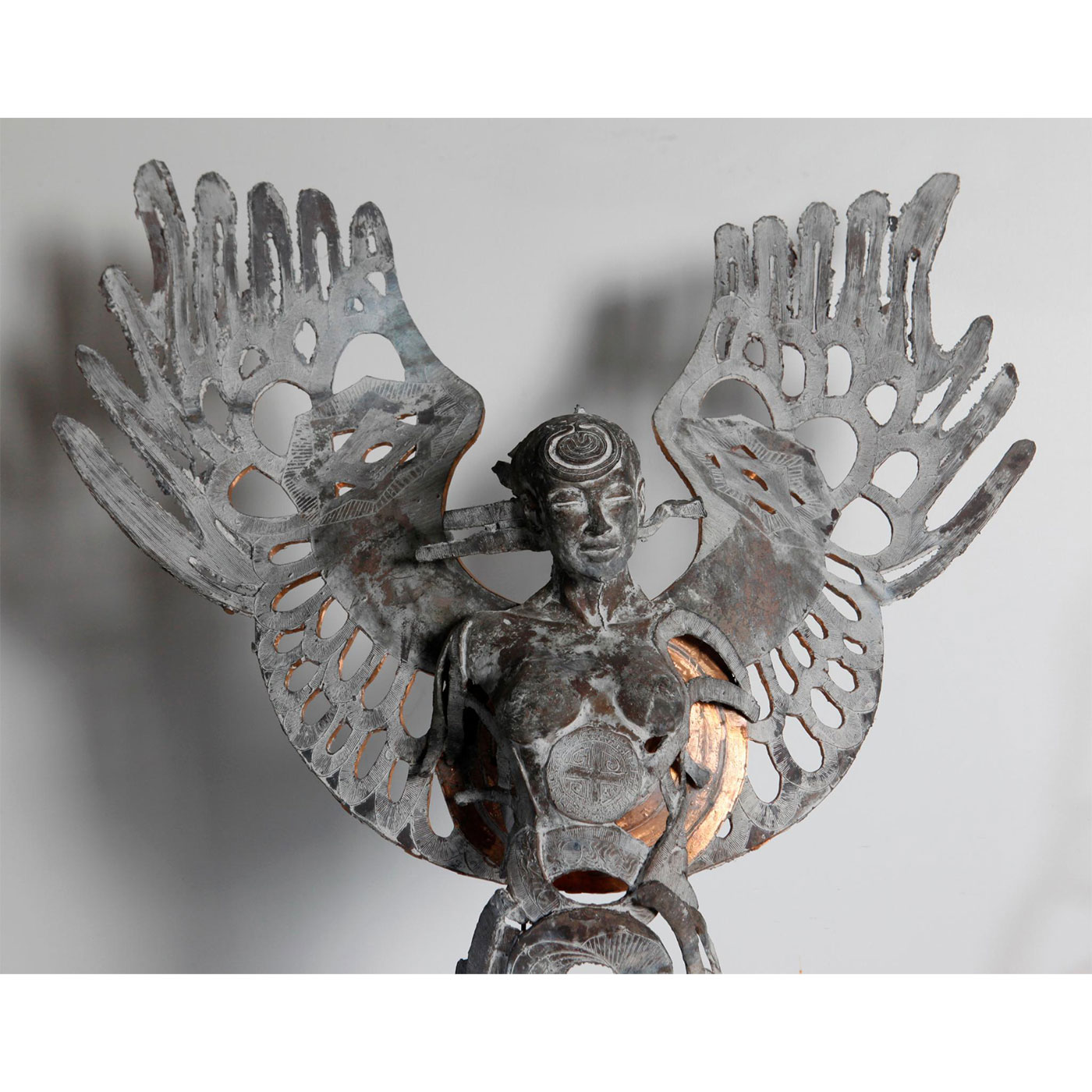 RIEKE VAN DER STOEP BRONZE SCULPTURE, ANGEL - Image 9 of 24