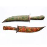 PAIR, 20TH CENTURY ASIAN DAGGERS