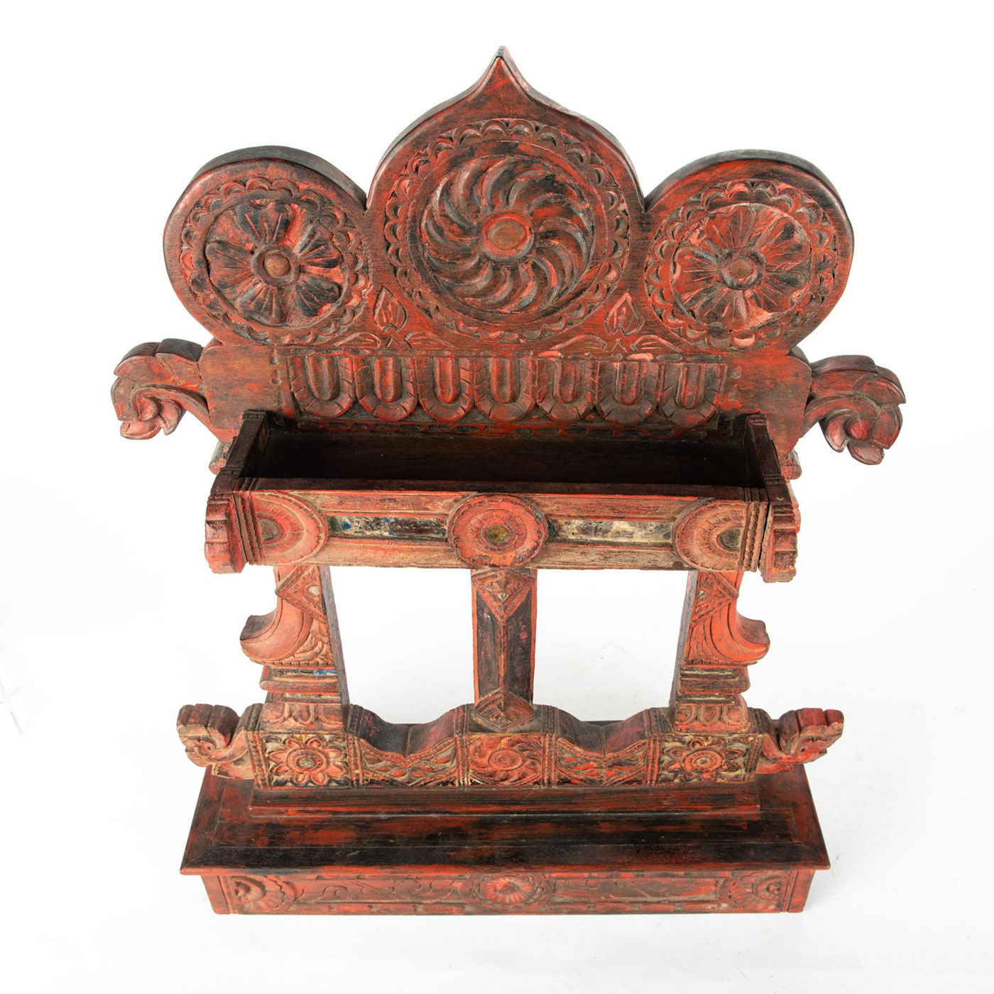 18TH CENTURY THAI WOODEN ARCHITECTURAL DECOR - Image 4 of 7