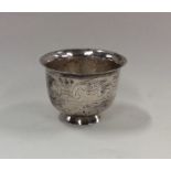 An unusual 18th Century Russian silver tot decorat