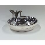 ANTHONY ELSON: An Edwardian silver bowl with textu