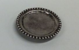 AMSTERDAM: An unusual miniature silver tazza with