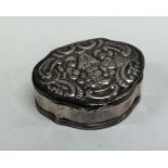 An 18th Century Turkish silver snuff box attractiv