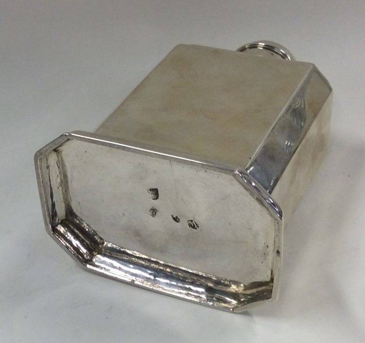 A George I silver caddy with cut corners and slidi - Image 9 of 9