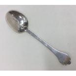 A good Charles II rat tail / dog nose silver trefid spoon