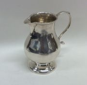 An early Georgian silver sparrow beak pitcher crea