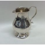 An early Georgian silver sparrow beak pitcher crea