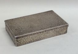 A good quality Victorian hinged top sandwich box.