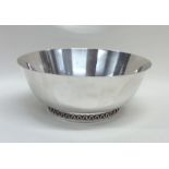 GEORG JENSEN: A rare tapering silver bonbon dish o