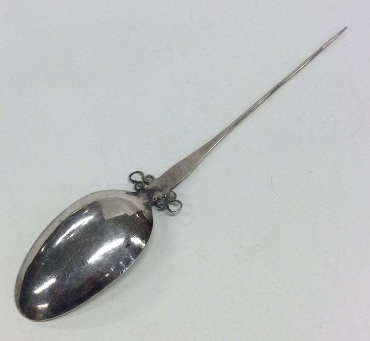 A good quality Continental silver pin top spoon de - Image 2 of 2