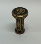 A good quality Georgian seal attractively decorate