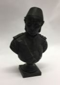 An old bust of General Gordon Pasha. Est. £30 - £5