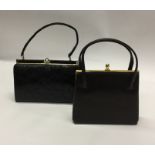 Two ladies' handbags. Est. £15 - £20.