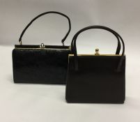 Two ladies' handbags. Est. £15 - £20.