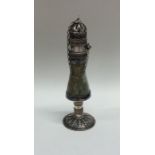 An unusual Continental Roman glass spice tower with