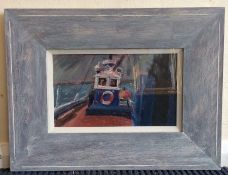 ROBERT JONES (British 1938 - 2007): A framed and g