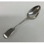 A Scottish Provincial silver tablespoon. Approx. 3