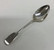 A Scottish Provincial silver tablespoon. Approx. 3