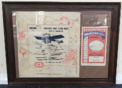 EARLY AVIATION: A Doncaster Aviation Contest Officia