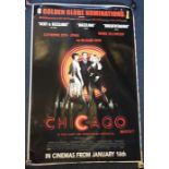FILM POSTERS: An oversized 'Chicago' film poster,