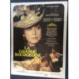 FILM POSTERS: A Lugo films 'La Grande Bourgeoise' film poster; together