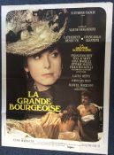 FILM POSTERS: A Lugo films 'La Grande Bourgeoise' film poster; together