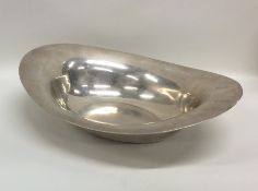An Austrian silver mounted shallow dish. Punched t
