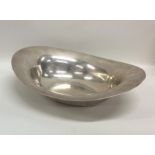 An Austrian silver mounted shallow dish. Punched t