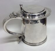 A rare William and Mary tapering silver flat top l