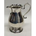 A good Georgian silver sparrow beak cream jug with