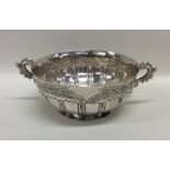 A good quality South American silver shallow dish