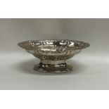 An 18th Century Continental silver embossed pedest