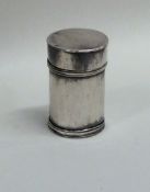 An 18th Century Georgian silver counter box with l