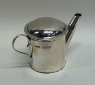 A novelty miniature silver watering can. Birmingha