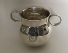 A copy of a James I silver two handled cup with ri