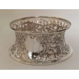 A good quality Edwardian silver dish ring of typic