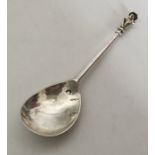 A rare Elizabeth I apostle top spoon depicting St