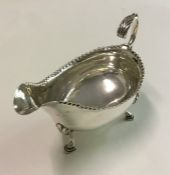 HESTER BATEMAN: A good Georgian silver sauce boat