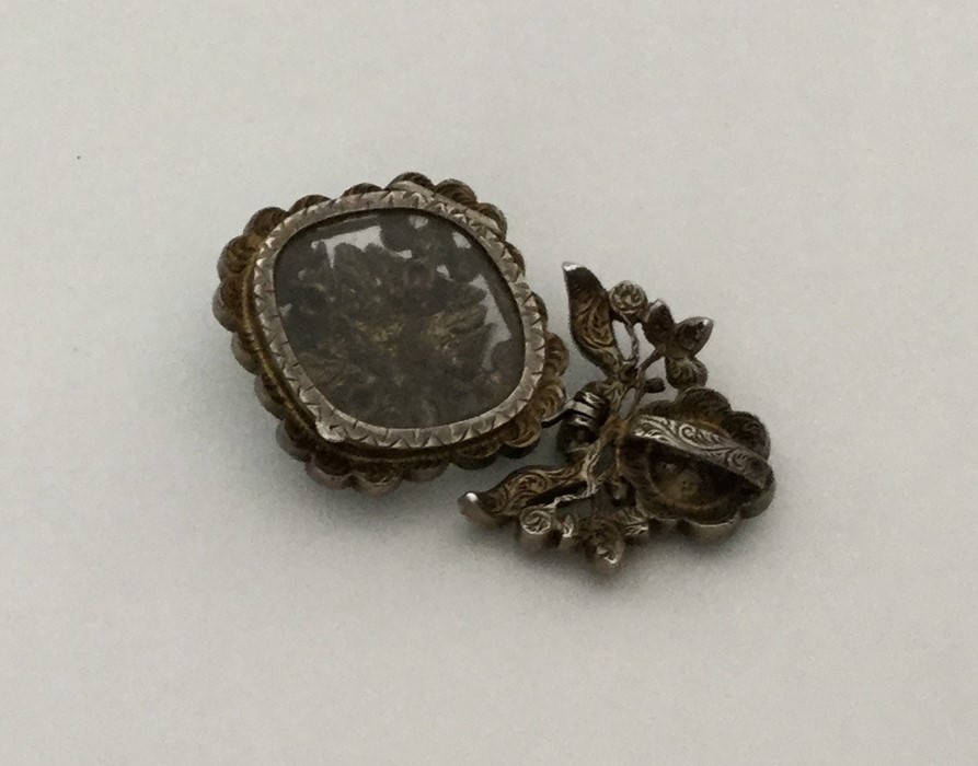 An Antique Austro-Hungarian pendant decorated with - Image 2 of 2