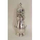 A good Queen Anne style silver caster. Birmingham