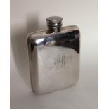 A good quality silver plated hip flask. Est. £10 -