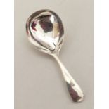 A Georgian silver caddy spoon. London 1809. By Ele