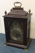 A good Georgian style 'Tempus Fugit' bracket clock
