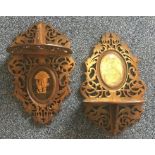 A pair of attractive Sorrento wall brackets decora