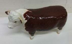 A Beswick figure of a 'Champion of Champions' bull