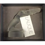 LALIQUE: A cased boxed figure of a naked lady on p