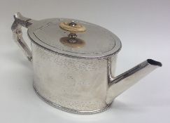 A good quality Victorian style silver plated teapo