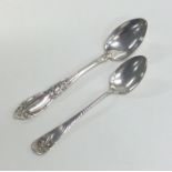 Two good quality Sterling silver spoons. Approx. 2
