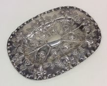 A good quality 18th Century Continental silver dis